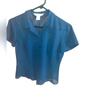 Express blouse, semi sheer, elegant